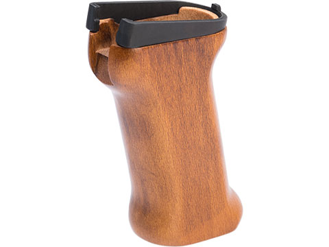 LCT Airsoft Wooden Pistol Grip for AK Series Airsoft Rifles (Model: AMD-63)