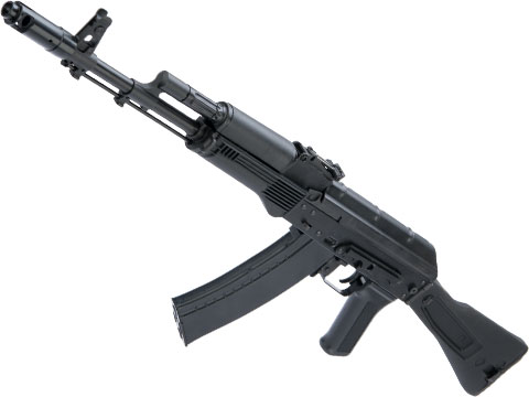 LCT Stamped Steel LCK74MN Airsoft AEG Rifle w/ Polymer Folding Stock (Model: EBB AEG)