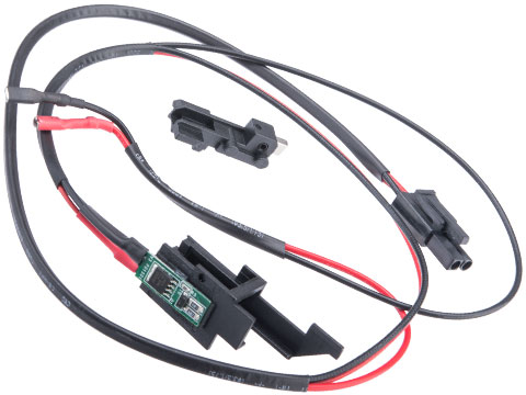 LCT Airsoft Replacement Wiring Assembly w/ MOSFET for Ver.3 Gearboxes (Model: Wired to Buttstock)