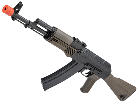 LCT Stamped Steel LCK74M AK EBB AEG Rifle w/ OD Green Polymer Furniture