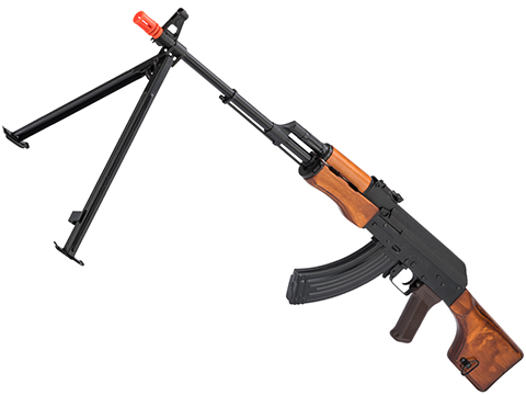 LCT Stamped Steel RPK Airsoft AEG LMG w/ Real Wood Furniture (Model: EBB AEG)