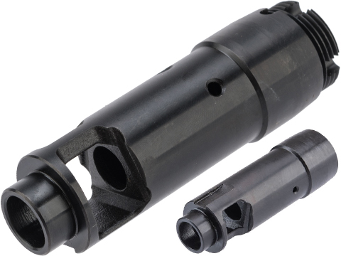 LCT Metal Flash Hider for AK74 Series Airsoft AEG Rifles (Model: 24mm Adapter)