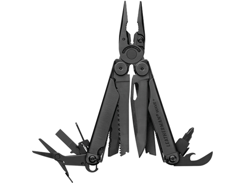 Leatherman Wave + Multi-Tool with MOLLE Sheath (Color: Black)