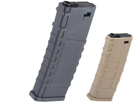 Lonex 200rd Mid-Cap Polymer Magazine for M4 M16 AEG Rifles (Color: Tan / Single)