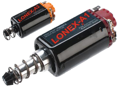 Lonex TITAN Airsoft AEG Motor (Type: Short Type / Torque & Speed)