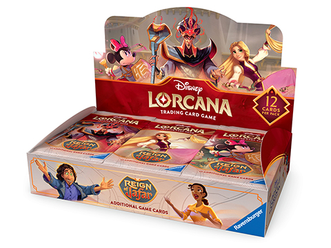 Disney Lorcana Trading Card Game: Reign of Jafar Booster Pack Box