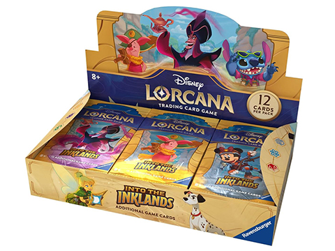 Disney Lorcana Trading Card Game: Into the Inklands Booster Pack Box