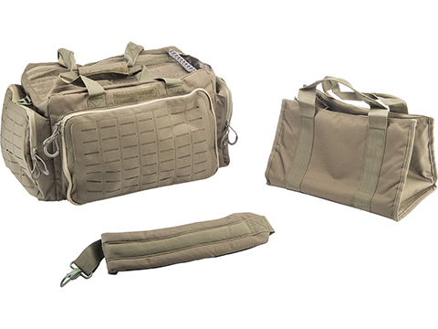 Matrix Tactical Large Capacity Range Duffel Bag w/ Internal Divider & Shoulder Strap (Color: Olive Drab)