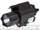 NcSTAR Tactical Flashlight w/ Green Laser