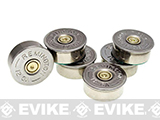 Lucky Shot USA 12 Gauge Magnets - Nickel (Set of 5)