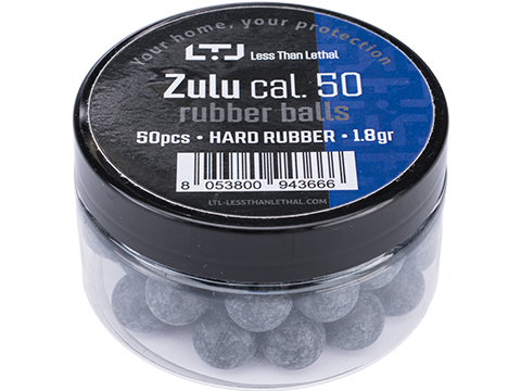 Chiappa LTL .50cal Rubber Training Ammunition (Model: Zulu / 50 Balls)