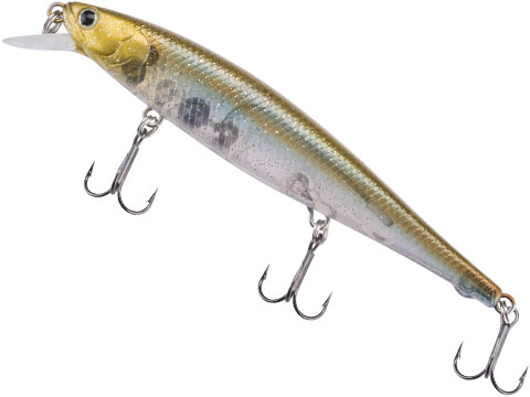 Lucky Craft Flash Pointer Freshwater Fishing Lure (Model: 100 / Flake Flake Golden Sexy Minnow)