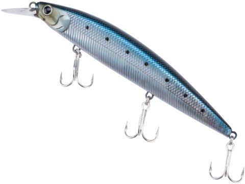 Lucky Craft Surf Pointer Saltwater Fishing Lure (Model: 115MR / Metallic Sardine)