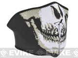 Matrix Adjustable Half Face Neoprene Mask - Skull