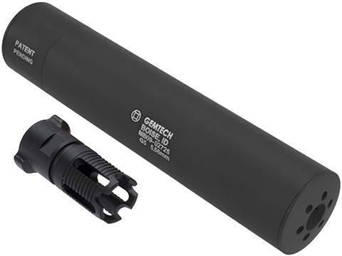 Madbull Gemtech QD Mock Suppressor Barrel Extension with Flashhider (Color: Black)