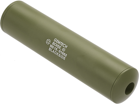 Madbull Gemtech Blackside Mock Suppressor (Color: OD Green / 14mm Negative)