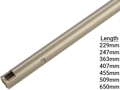Madbull Airsoft Ultimate 6.01mm 7075 Aircraft Aluminum Tightbore Barrel for AEG (Length: 363mm)