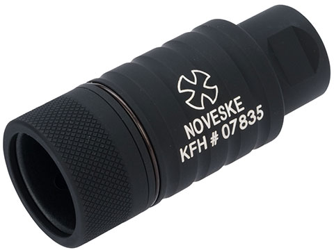 Madbull Licensed Noveske KFH Airsoft Amplifier Flash Hider (Color: Black / 14mm Negative)