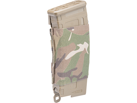 Matrix AR15 Magazine Shaped Shotgun Shell Quick Holder w/ Universal Elastic Magazine Pouch (Color: Scorpion / Holder Only)