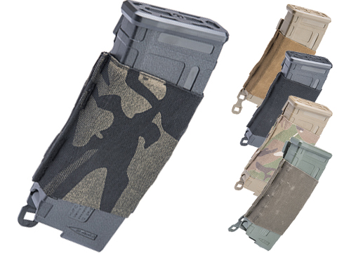 Matrix AR15 Magazine Shaped Shotgun Shell Quick Holder w/ Universal Elastic Magazine Pouch (Color: Black / Holder Only)
