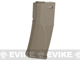 Blue Box 140rd Polymer Midcap Magazine for M4 / M16 Series Airsoft AEG Rifles (Color: Tan / Single)