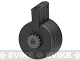 A&K 3000rd Auto Winding & Sound Control Drum Magazine for EK25/SR25 Series Airsoft AEG