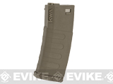 KWA K120 120rd Polymer Midcap Magazine for M4 / M16 Series Airsoft AEG Rifles (Color: Flat Dark Earth / One)