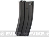 CYMA 130rd Metal Mid-Cap Magazine for M4 / M16 Series Airsoft AEG Rifles (Color: Black)