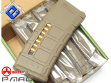 z Magpul PTS 75rd Mid-Cap PMAG for M4 M16 Series Airsoft AEG - Dark Earth (Box Set of 5)