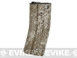 Dytac Metal 300rd Hi-Cap Magazine for M4/M16 Series Airsoft AEGs (Color: Desert Digital)