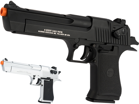 Cybergun Magnum Research Licensed Full Auto Select Fire Desert Eagle CO2 Gas Blowback Airsoft Pistol by KWC 