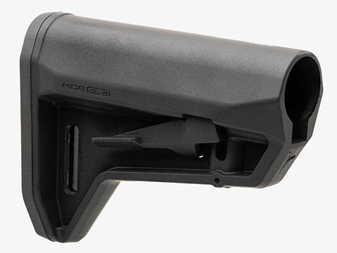 Magpul MOE SL-M Carbine Stock for Mil-Spec Buffer Tubes (Color: Black)