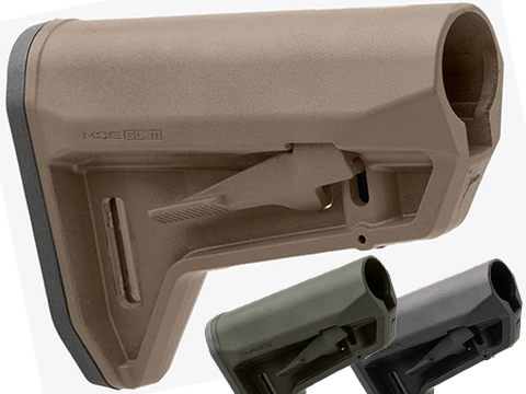 Magpul MOE SL-M Carbine Stock for Mil-Spec Buffer Tubes 