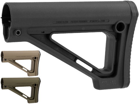 Magpul MOE Fixed Carbine Stock for Mil-Spec Buffer Tubes 