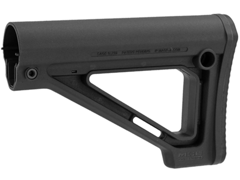 Magpul MOE Fixed Carbine Stock for Mil-Spec Buffer Tubes (Color: Black)