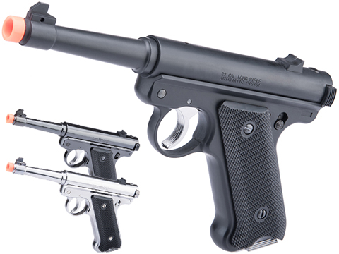 Marushin Non-Blowback Standard Barrel MK1 Gas Pistol (Color: Deep Black / ABS)