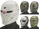 Evike.com R-Custom Fox 2.0 Fiberglass Mask w/ Wire Mesh (Color: White)