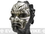 Evike.com R-Custom Fiberglass Wire Mesh Immortals Mask - Tarnished Silver