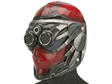 Evike.com R-Custom Mantis Fiberglass Mask w/ Wire Mesh (Color: Red)