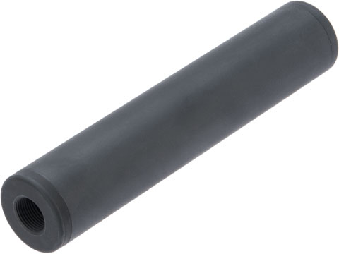 Matrix Airsoft Mock Silencer / Barrel Extension (Model: Blank / Black / 150mm)