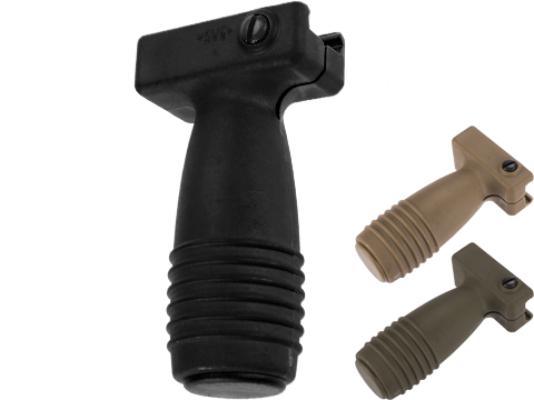 Matrix Short Vertical Support Grip for Airsoft Rifles (Color: OD Green)