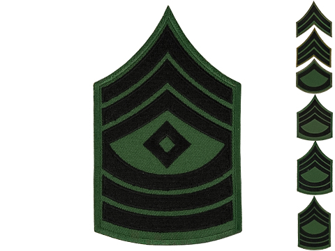 Matrix Military Ranking Embroidery Patch with Hook Fastener (Style: Corporal)