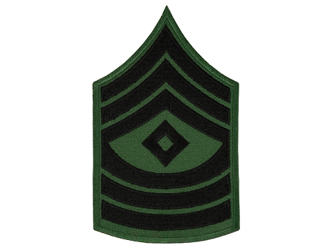 Matrix Military Ranking Embroidery Patch (Style: First Sergeant)