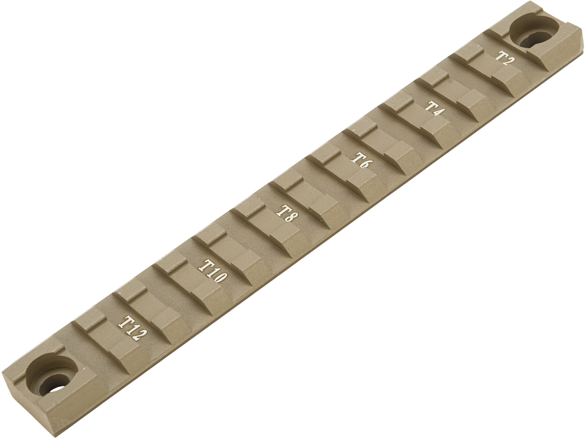 Matrix Hand Guard Bottom Picatinny Rail for TM G36 / G36C Rifles (Color: Dark Earth)