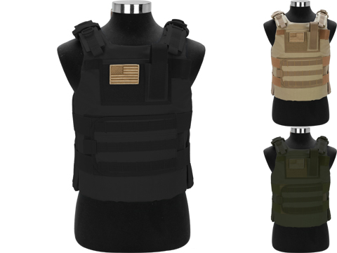 Matrix Tactical Systems Navy Seal Light Fighter Tactical PT Body Armor (Color: Black)