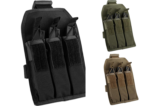 Matrix Airsoft SMG Magazine Thigh Pouch (Color: Black)