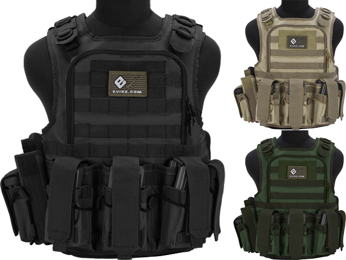 Matrix Tactical Systems Zip-Cord Tactical Field Vest w/ Duo Straps (Color: Black)