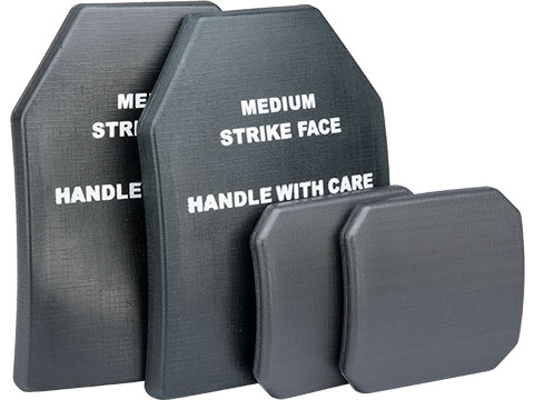 Matrix 4 pcs Replica SAPI Dummy Ballistic Plate Set w/ Front, Back, & Sides (Color: Black)