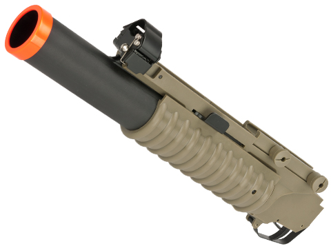 Matrix 40mm M203 Grenade Launcher for M4 M16 Series Airsoft Rifles (Model: Long Type / Desert)