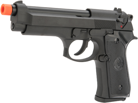 Matrix Poseidon Custom M9 Gas Blowback Airsoft Pistol (Color: Black)